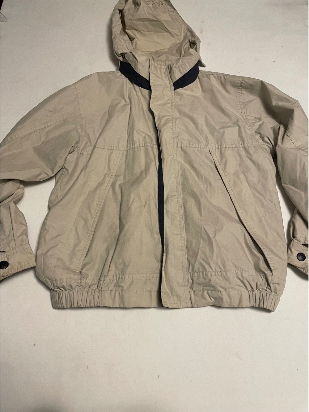 RFT by Rainforest Beige Hooded Jacket Medium